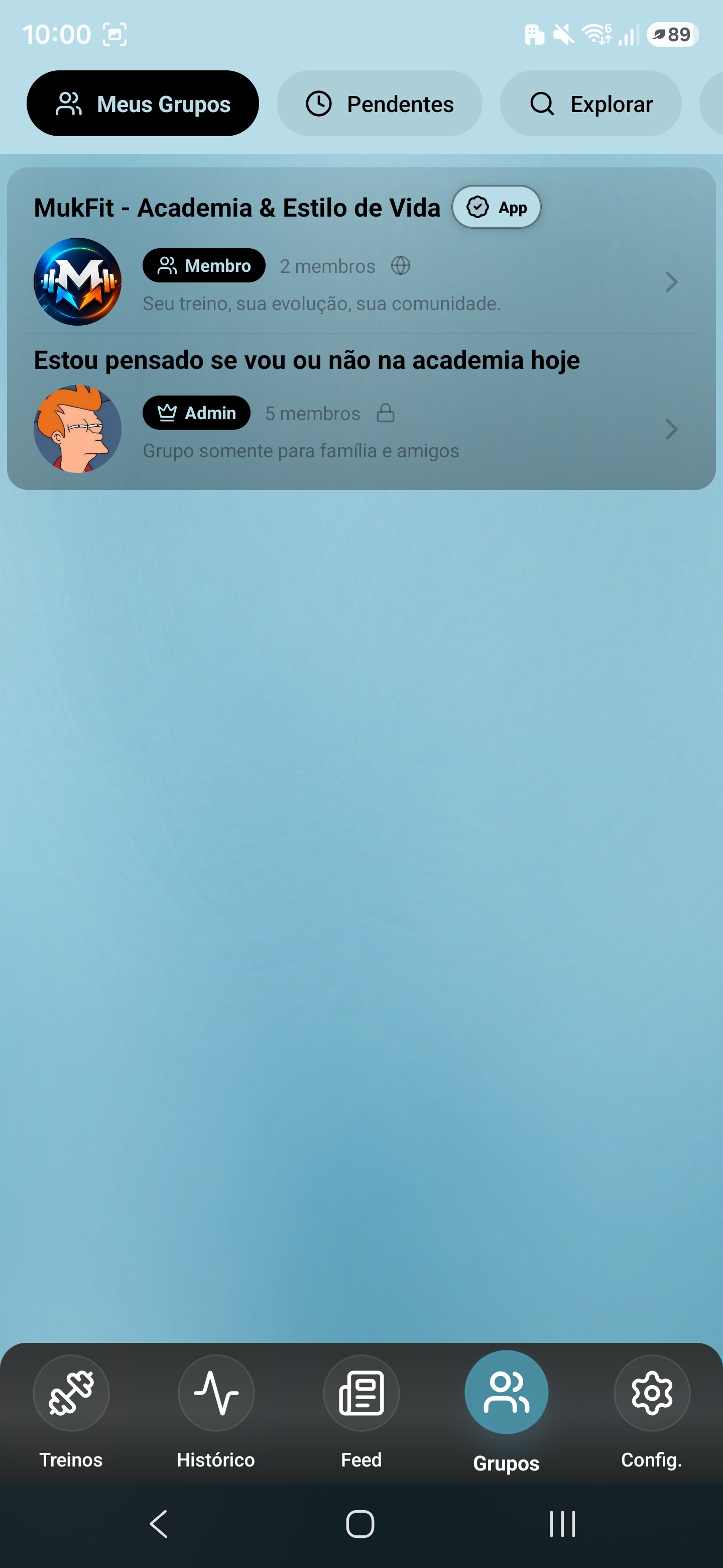 Seus grupos