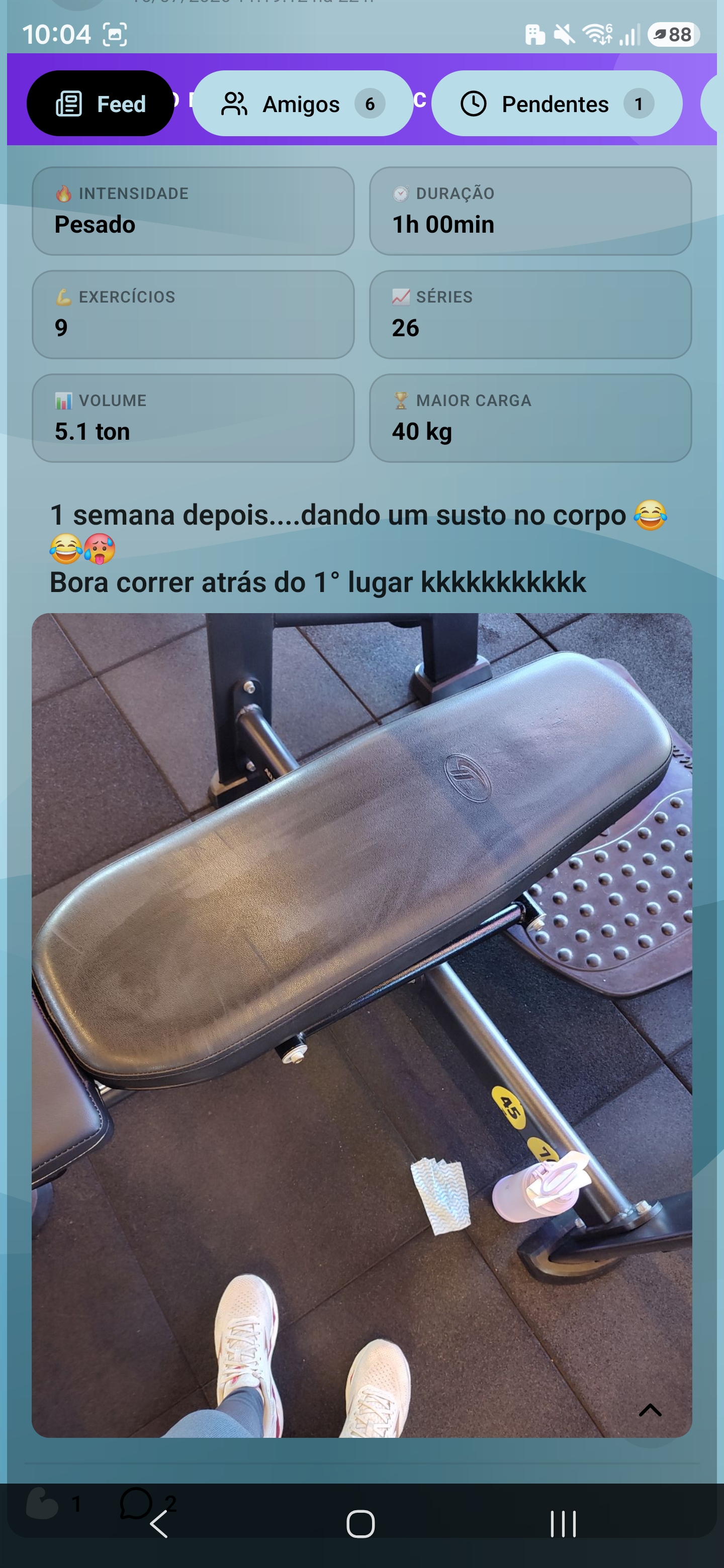 Publique suas conquistas