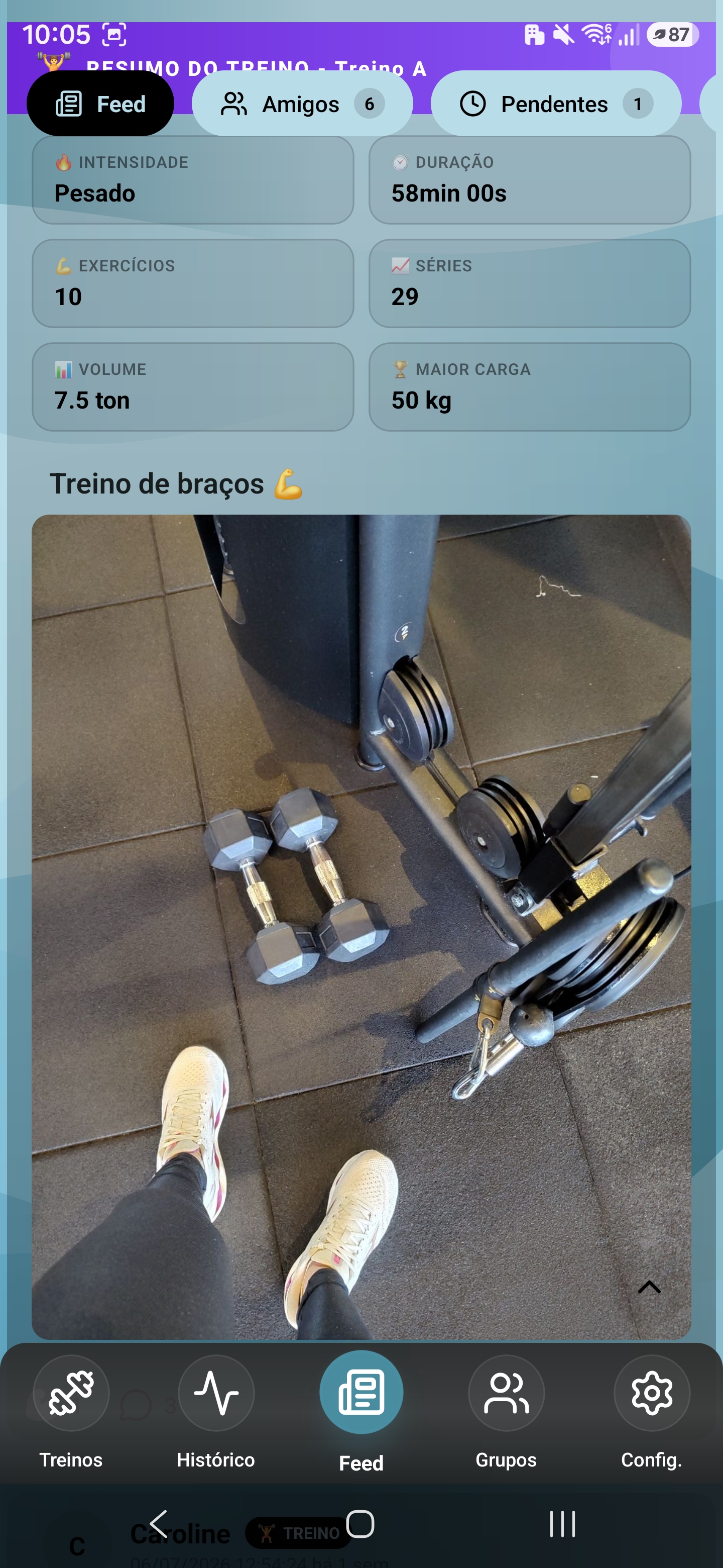 Feed fitness completo